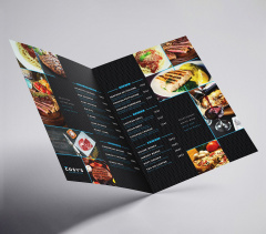 Half Fold Menus