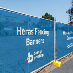 Heras Fence Banners